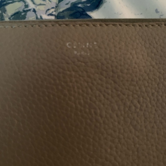 Celine Tan Leather Wallet - Picture 2 of 10